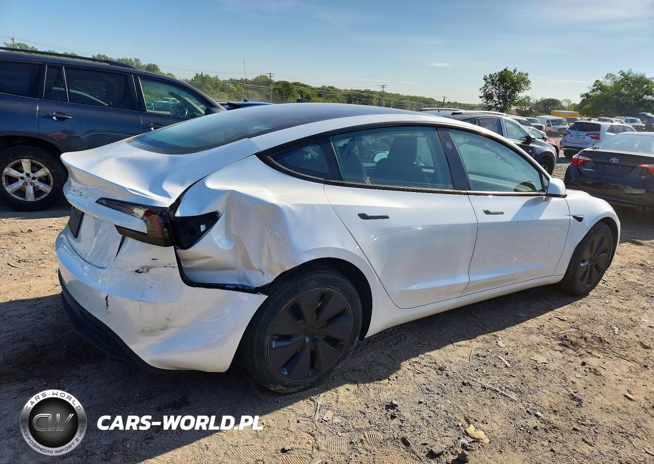 2025 Tesla Model 3 VIN:5YJ3E1EAXSF030780 - 3