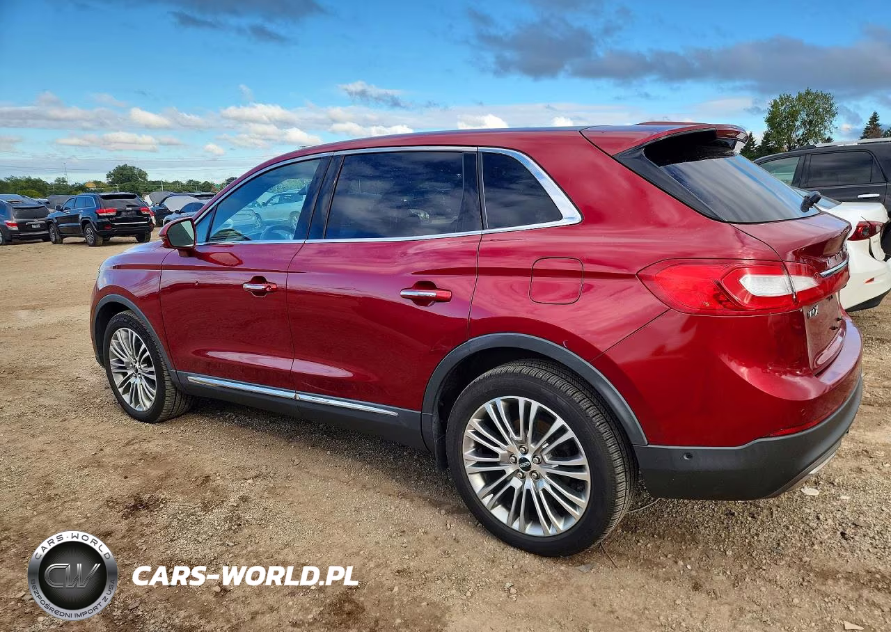 2016 Lincoln Mkx Reserve VIN:2LMTJ8LR8GBL61164 - 2