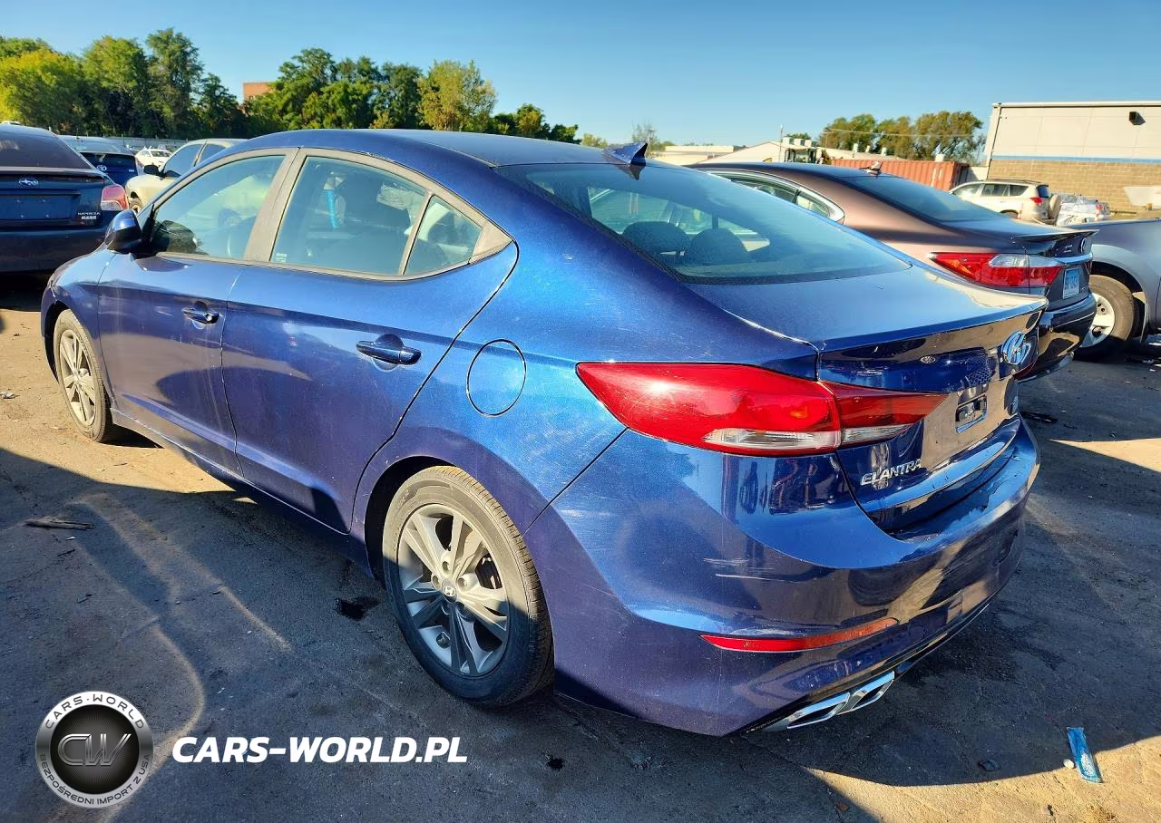 2017 Hyundai Elantra Se VIN:5NPD84LF1HH015476 - 2