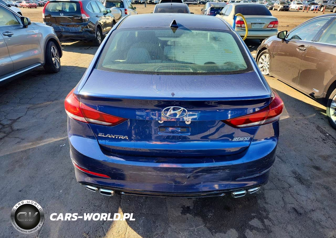2017 Hyundai Elantra Se VIN:5NPD84LF1HH015476 - 6