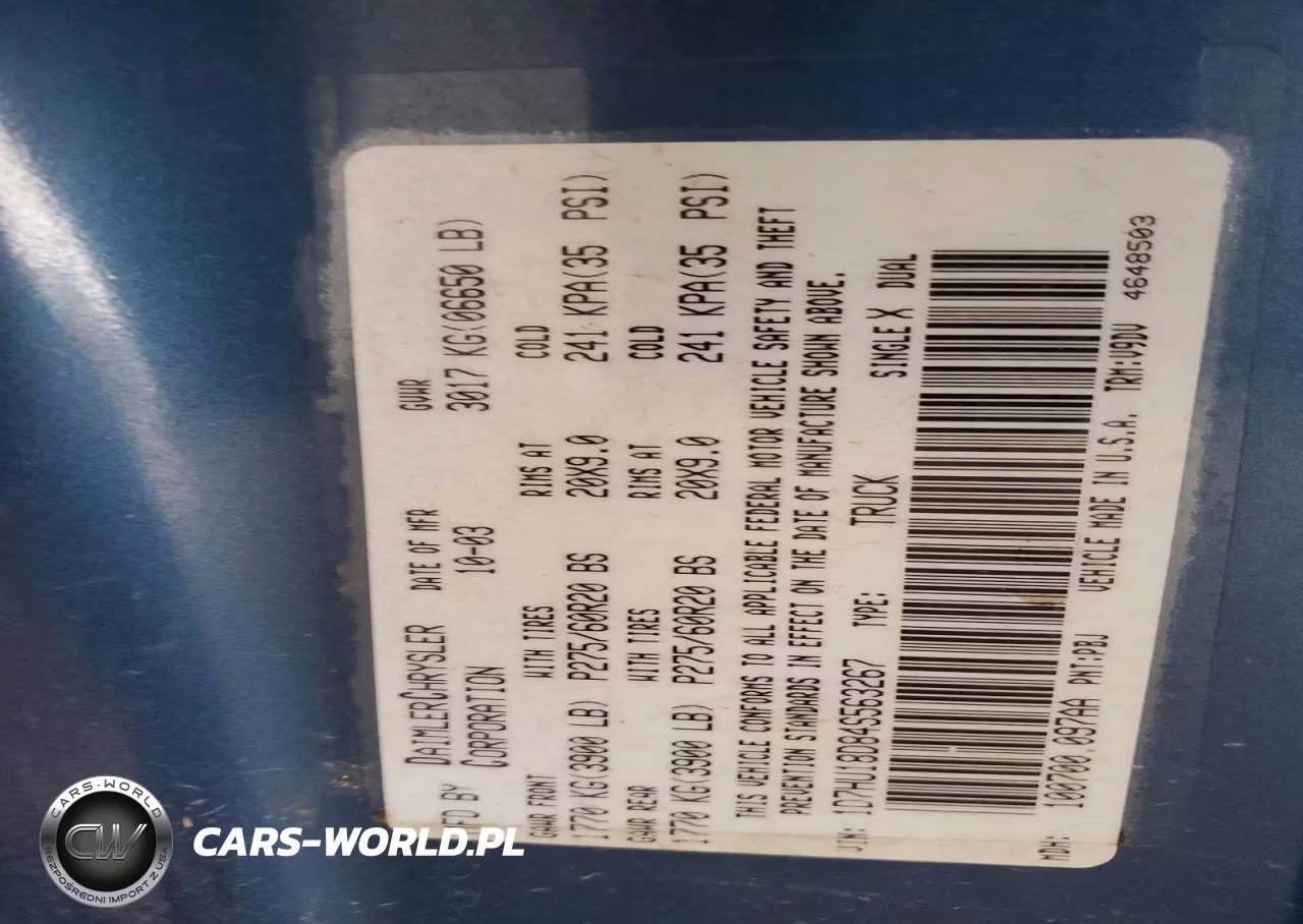 2004 Dodge Ram 1500 St VIN:1D7HU18D84S563267 - 12