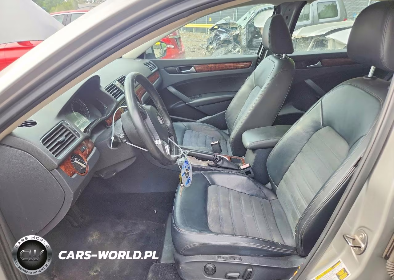 2013 Volkswagen Passat Sel VIN:1VWCN7A30DC085603 - 7