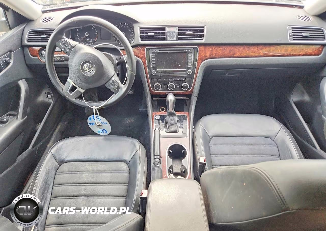 2013 Volkswagen Passat Sel VIN:1VWCN7A30DC085603 - 8