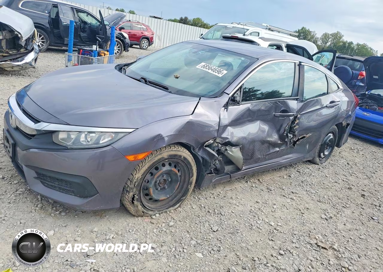 2017 Honda Civic Lx VIN:19XFC2F59HE071488 - 1