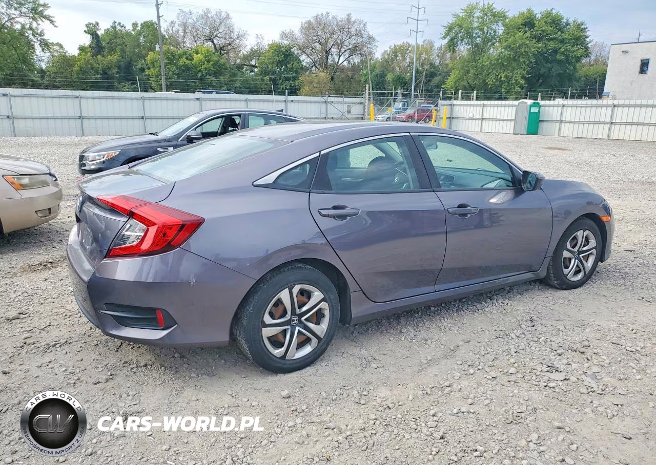2017 Honda Civic Lx VIN:19XFC2F59HE071488 - 3