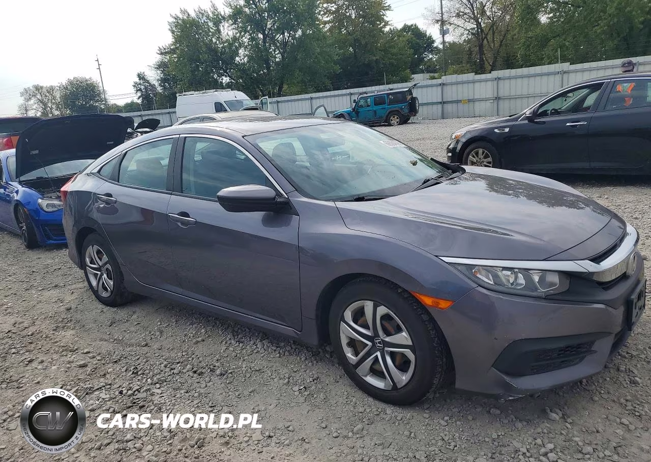 2017 Honda Civic Lx VIN:19XFC2F59HE071488 - 4