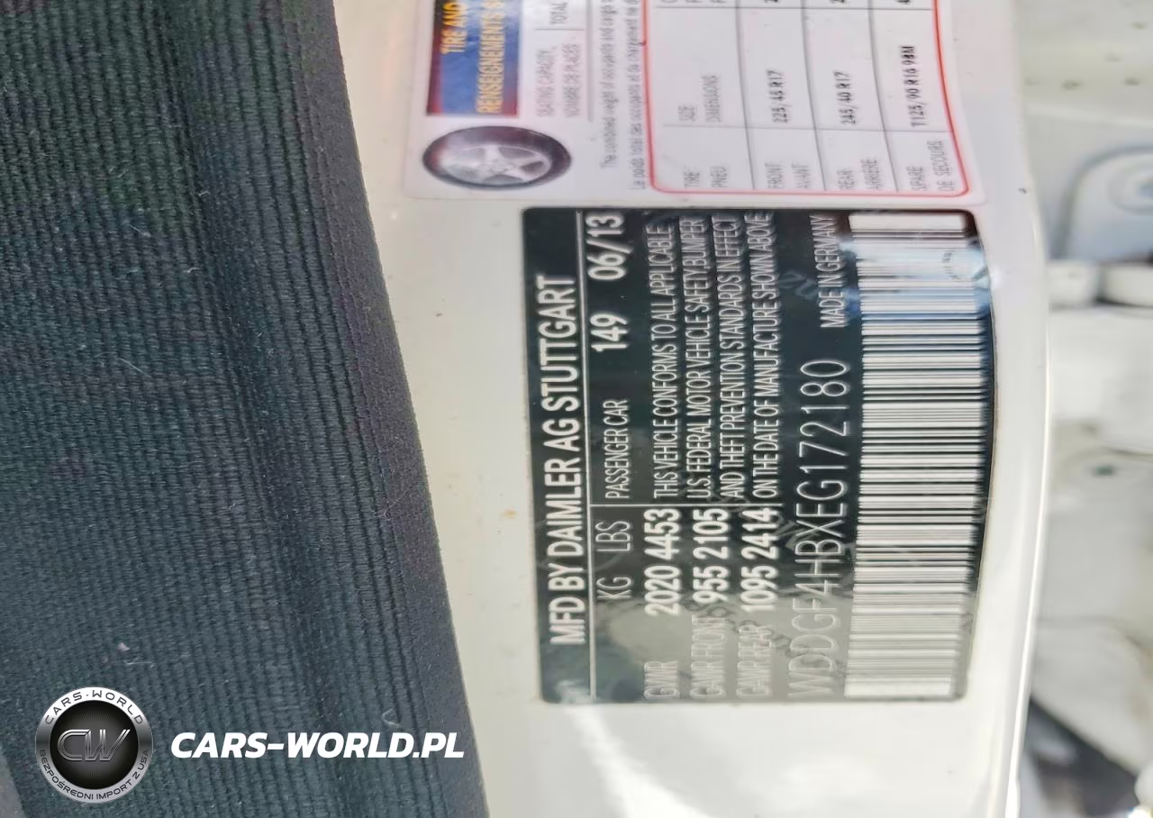 2014 Mercedes-Benz C 250 VIN:WDDGF4HBXEG172180 - 12