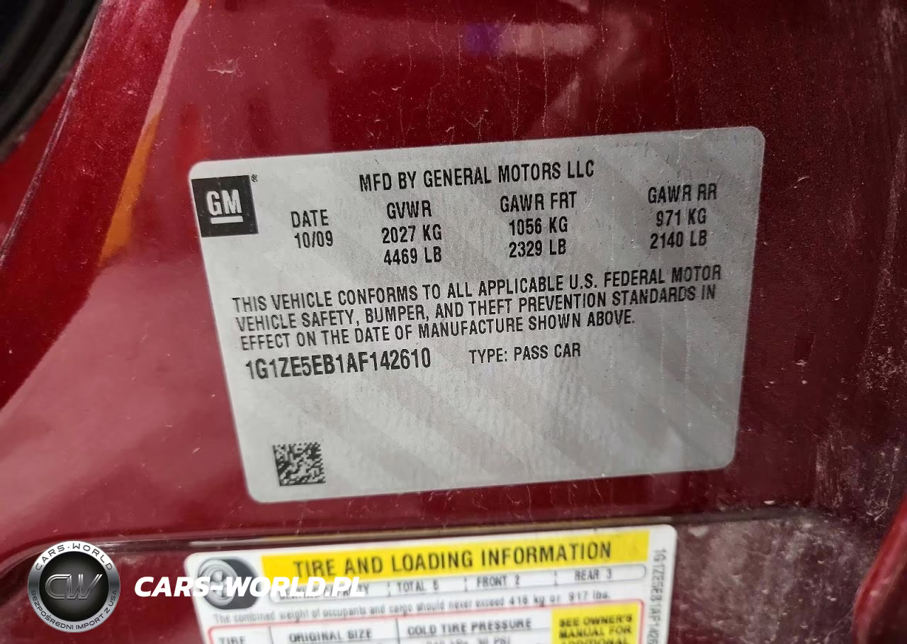 2010 Chevrolet Malibu Ltz VIN:1G1ZE5EB1AF142610 - 12