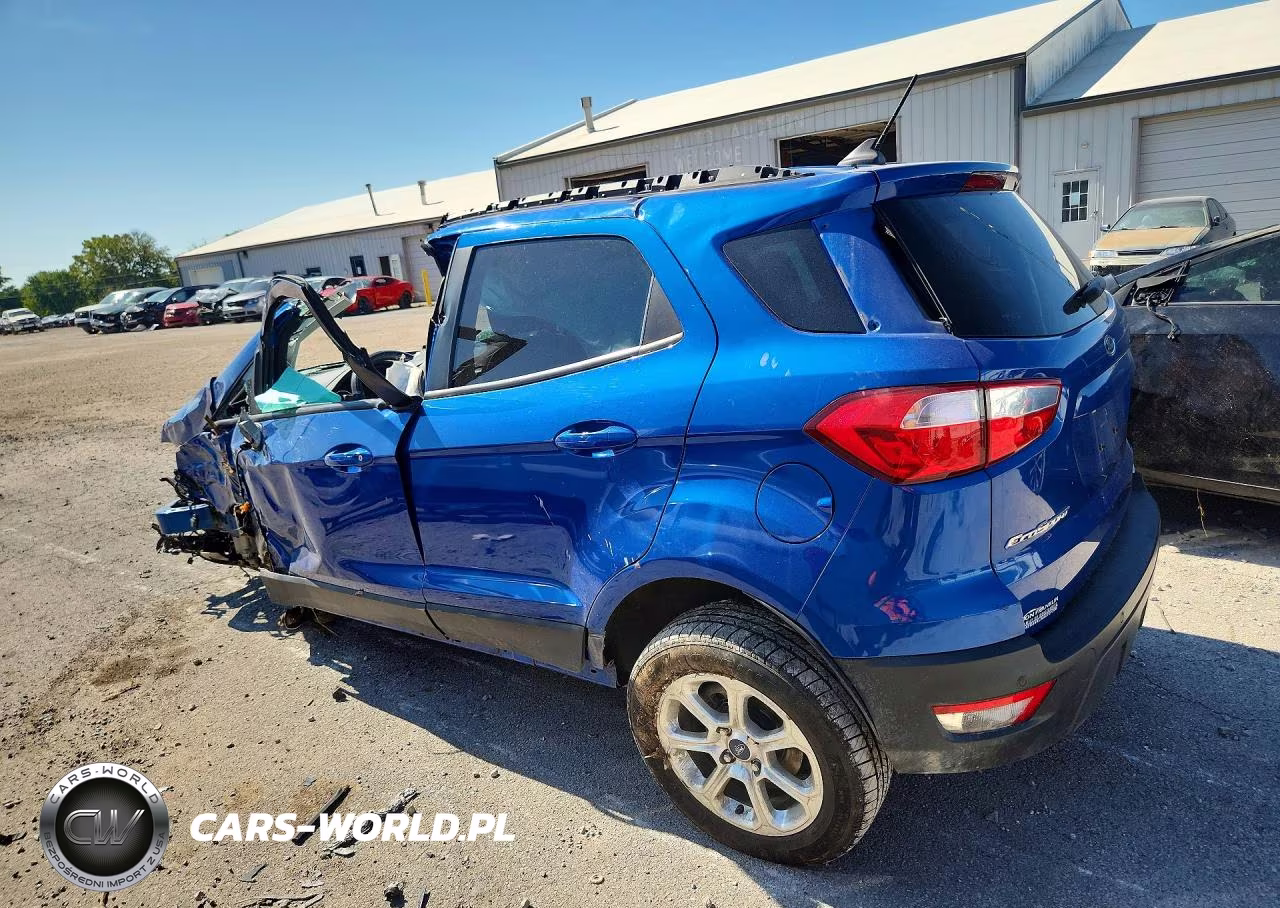 2020 Ford Ecosport Se VIN:MAJ6S3GL1LC319714 - 2