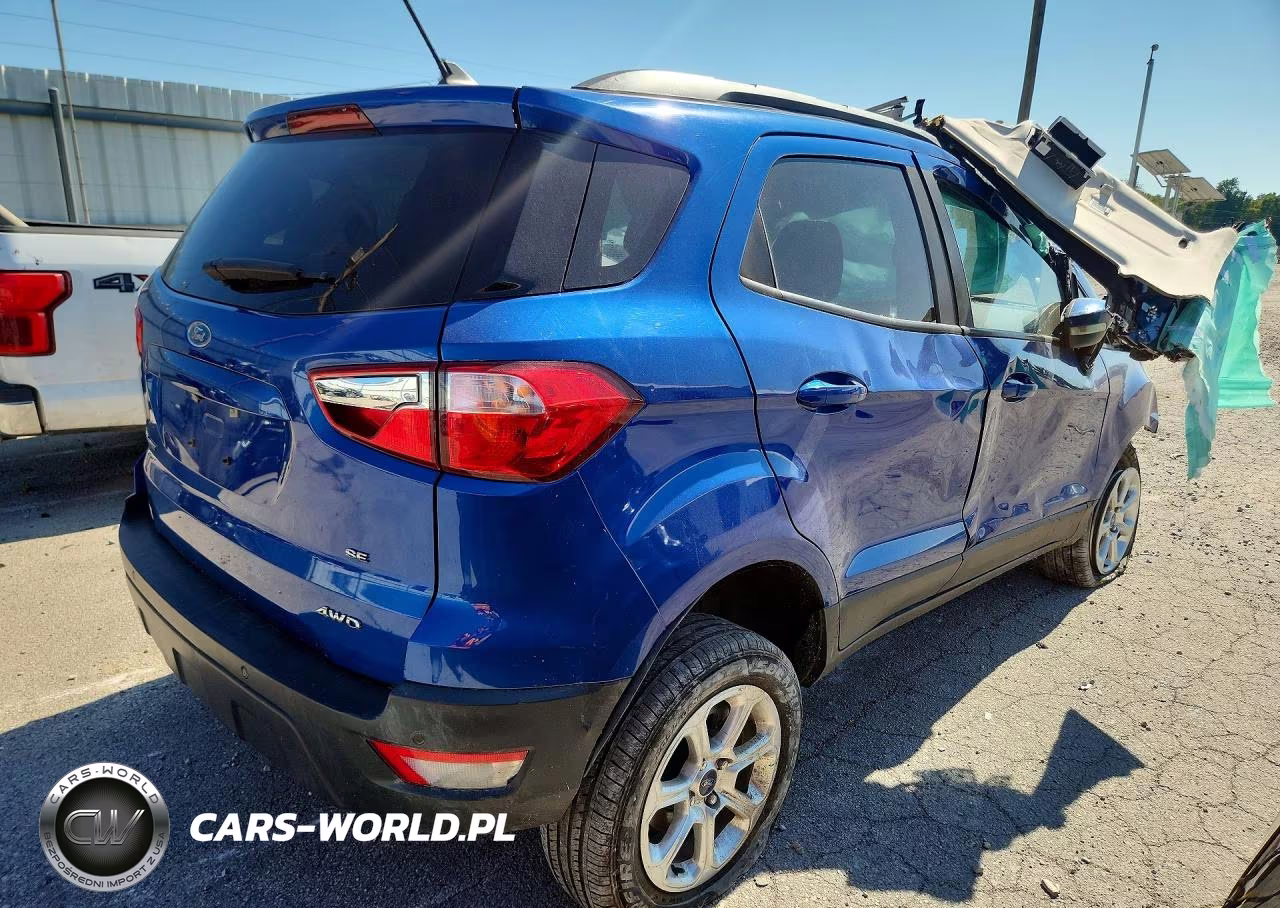 2020 Ford Ecosport Se VIN:MAJ6S3GL1LC319714 - 3