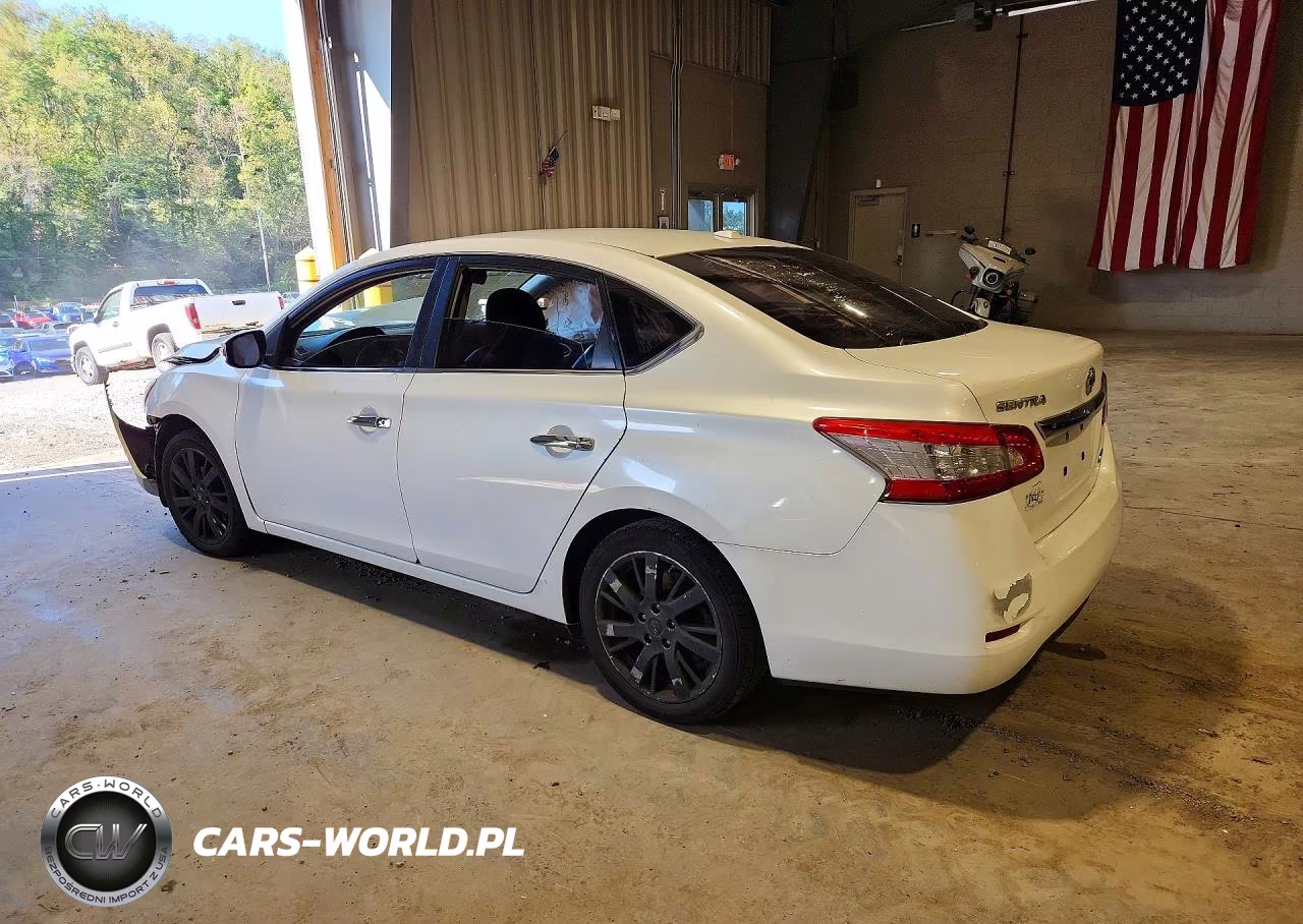 2013 Nissan Sentra S VIN:3N1AB7AP0DL651272 - 2