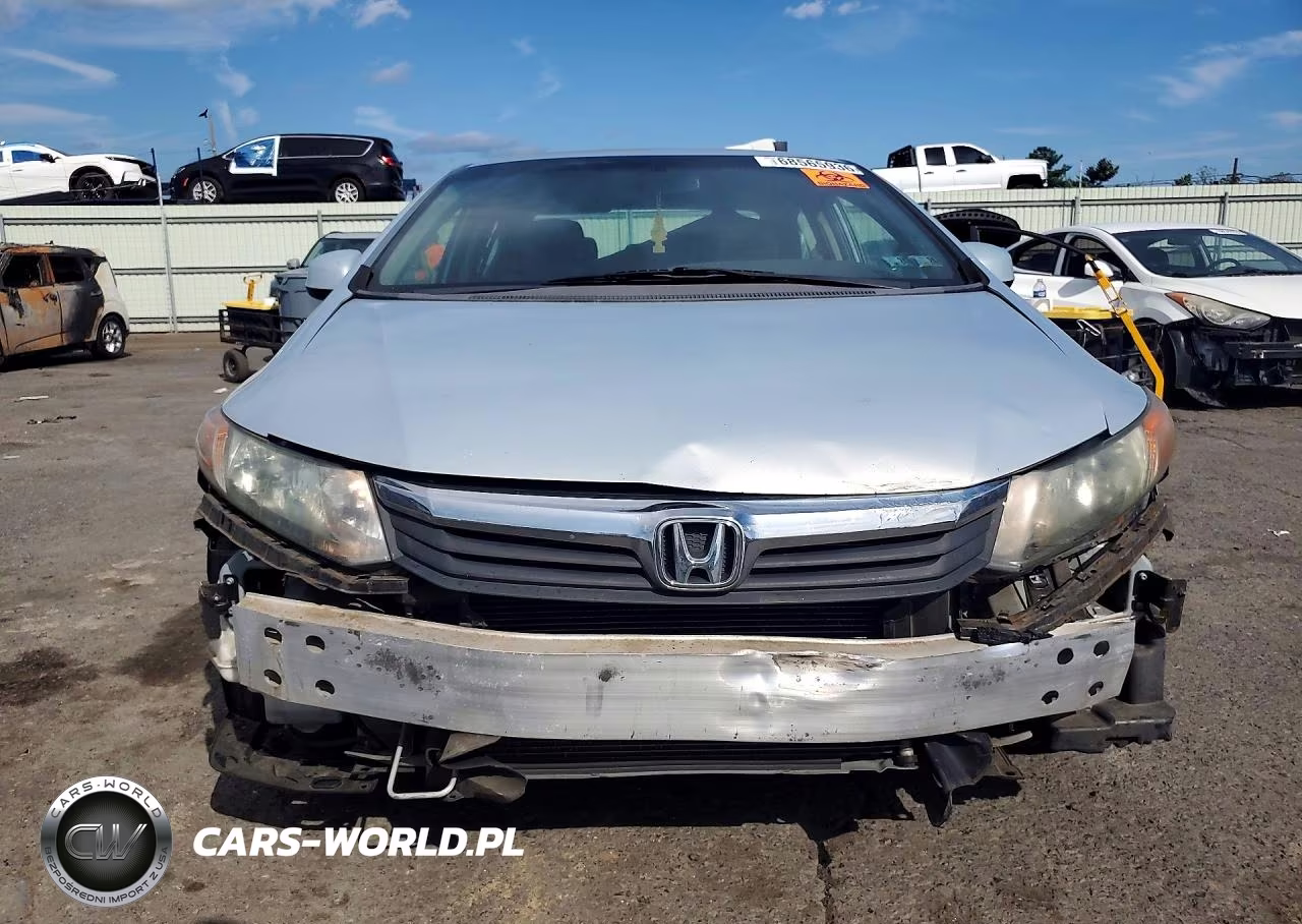 2012 Honda Civic Lx VIN:2HGFB2F55CH559340 - 5