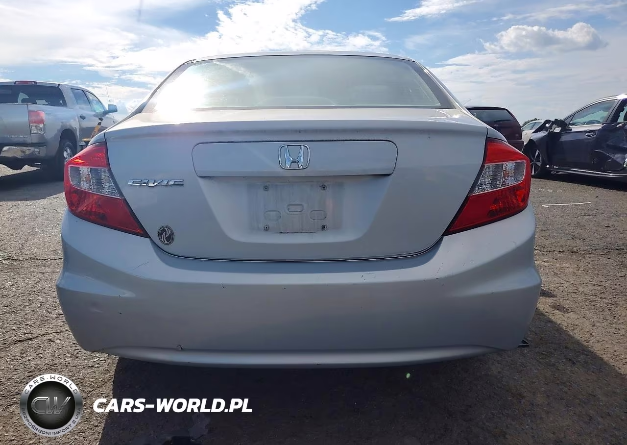 2012 Honda Civic Lx VIN:2HGFB2F55CH559340 - 6