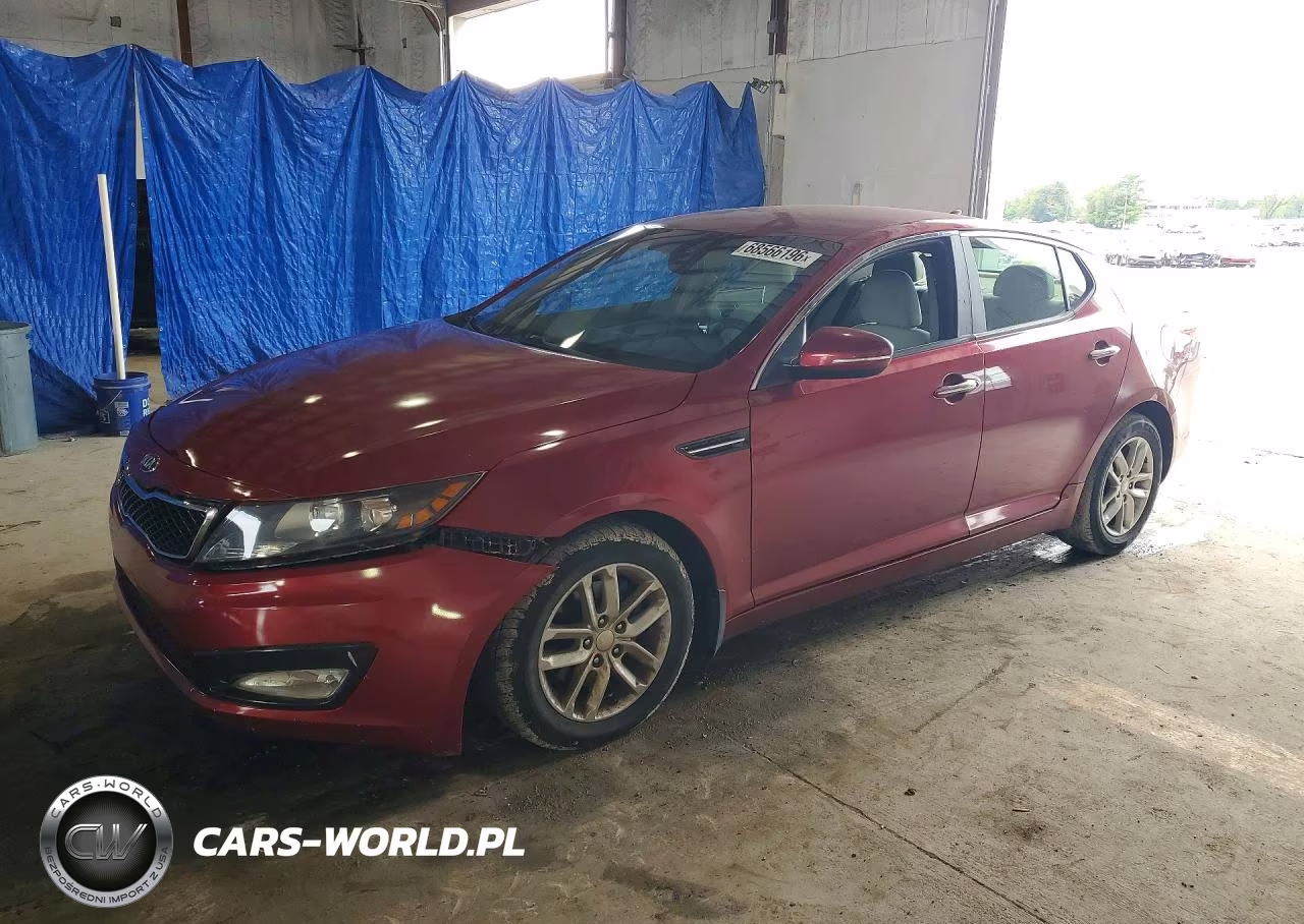2013 Kia Optima Lx VIN:5XXGM4A76DG254063 - 1