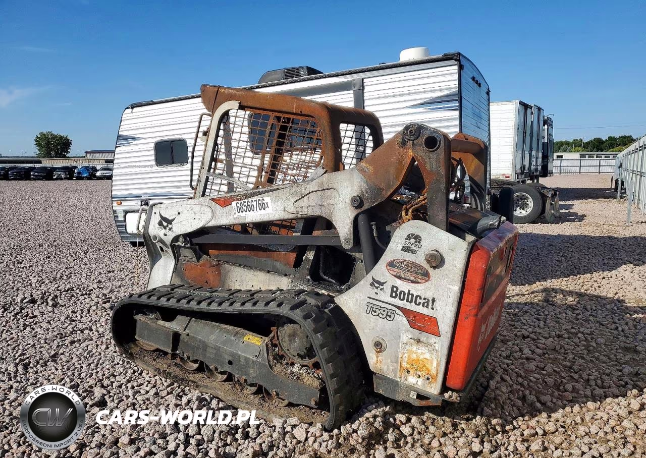 2018 Bobcat T595 Tracked Skid Steer Loader VIN:B3NK22548 - 3