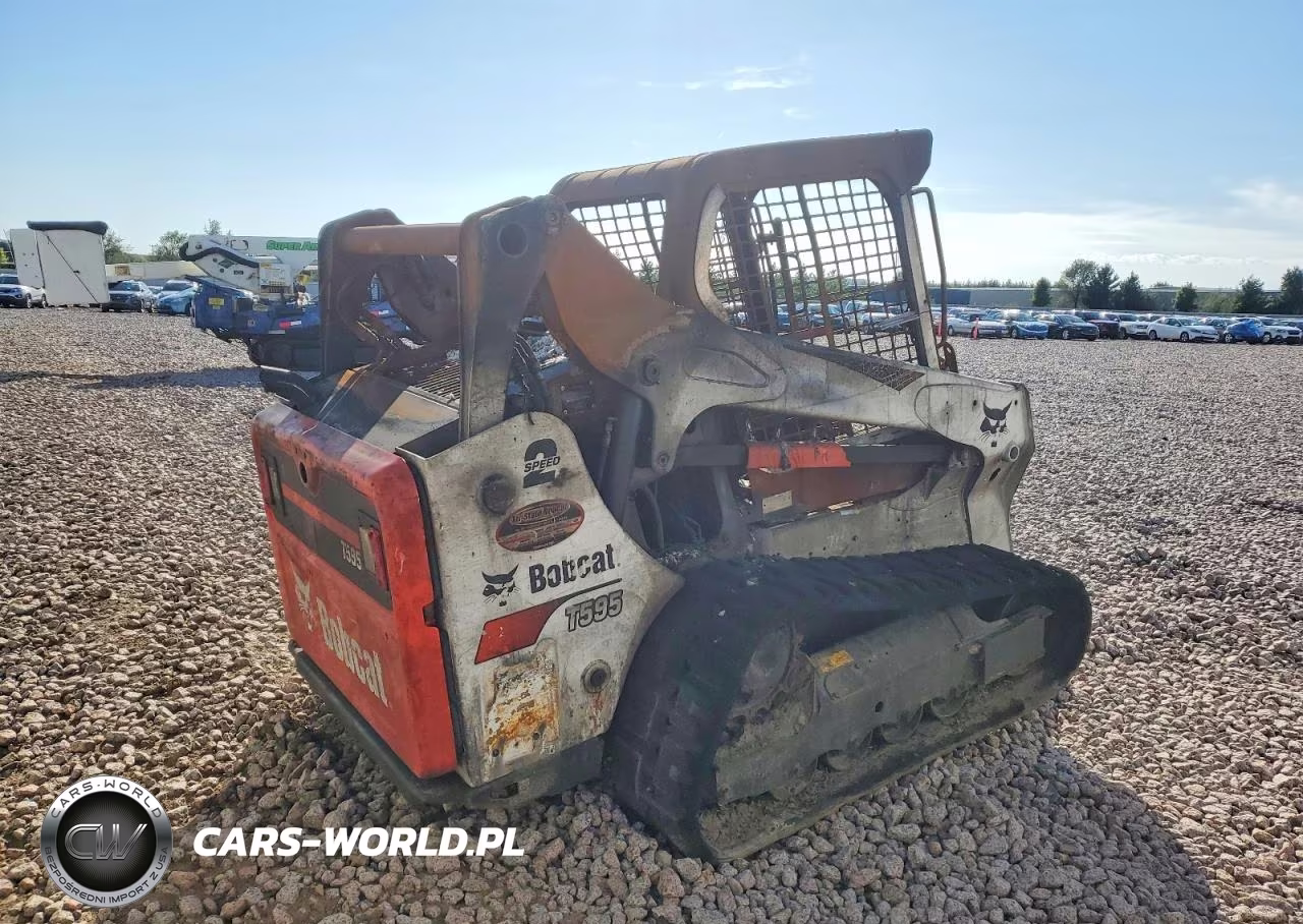 2018 Bobcat T595 Tracked Skid Steer Loader VIN:B3NK22548 - 4