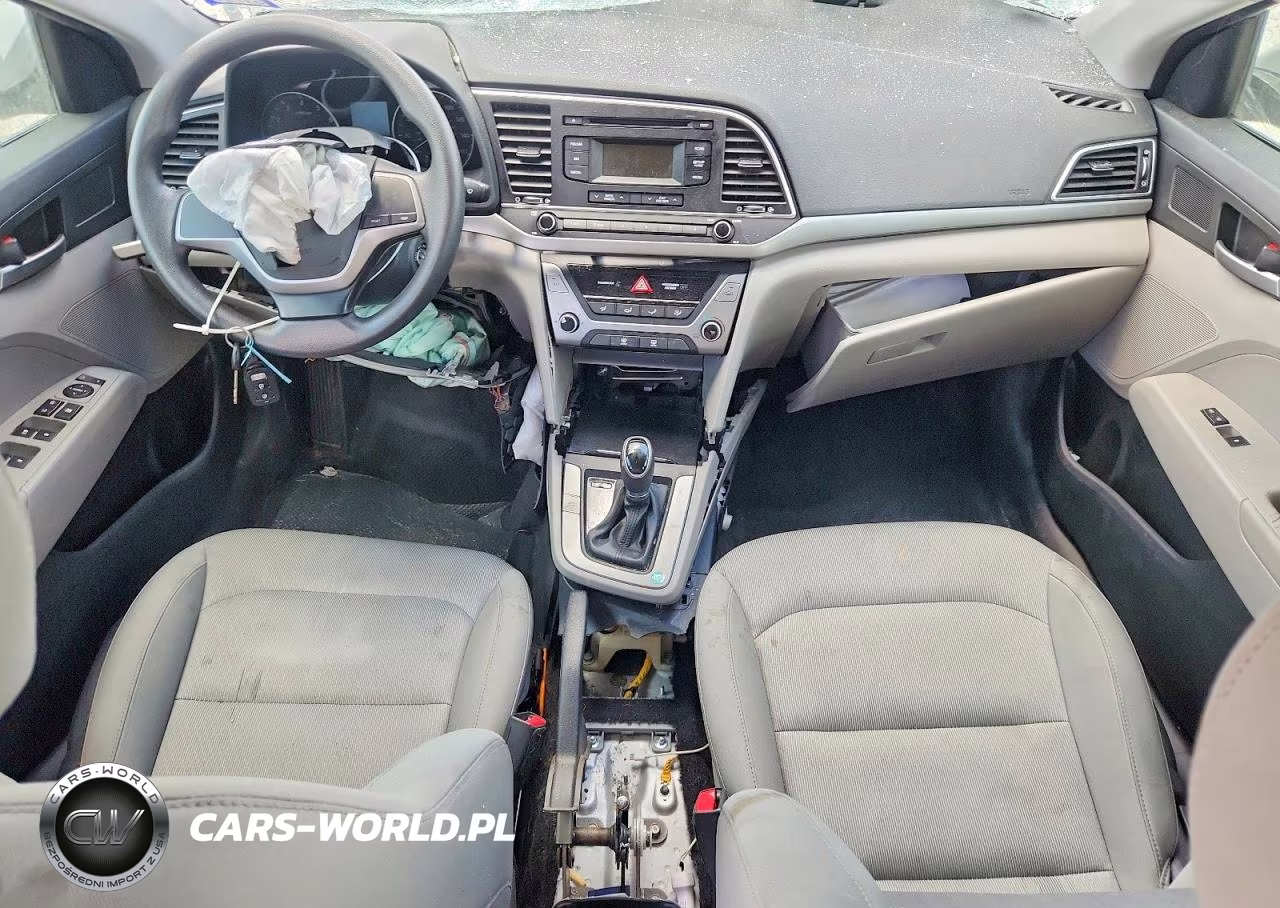 2017 Hyundai Elantra Se VIN:KMHD74LF0HU116965 - 8