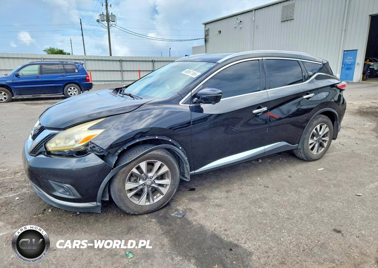 2017 Nissan Murano Sl VIN:5N1AZ2MG0HN113499 - 1