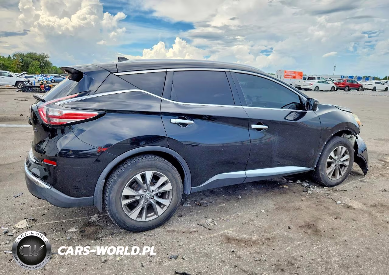 2017 Nissan Murano Sl VIN:5N1AZ2MG0HN113499 - 3