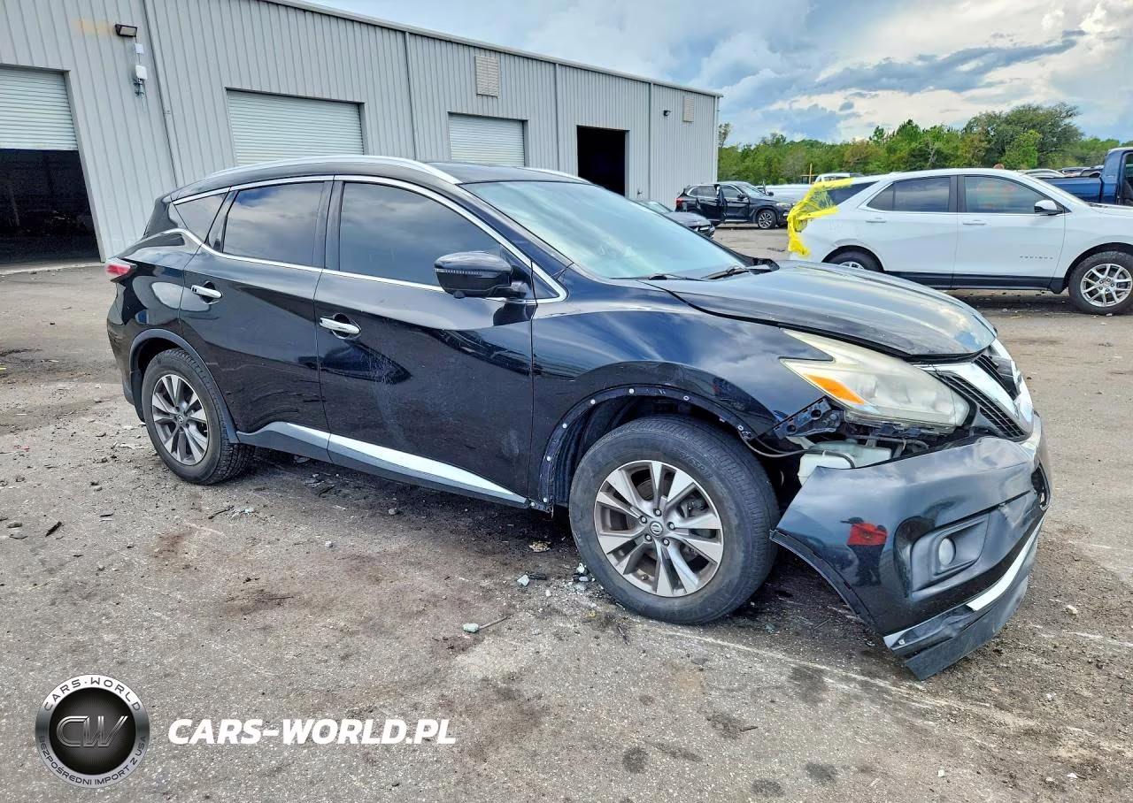 2017 Nissan Murano Sl VIN:5N1AZ2MG0HN113499 - 4