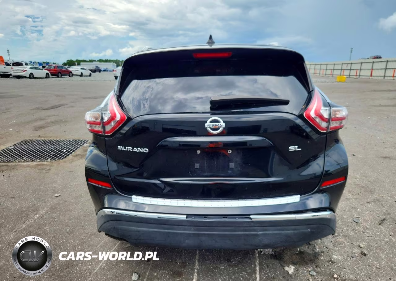 2017 Nissan Murano Sl VIN:5N1AZ2MG0HN113499 - 6