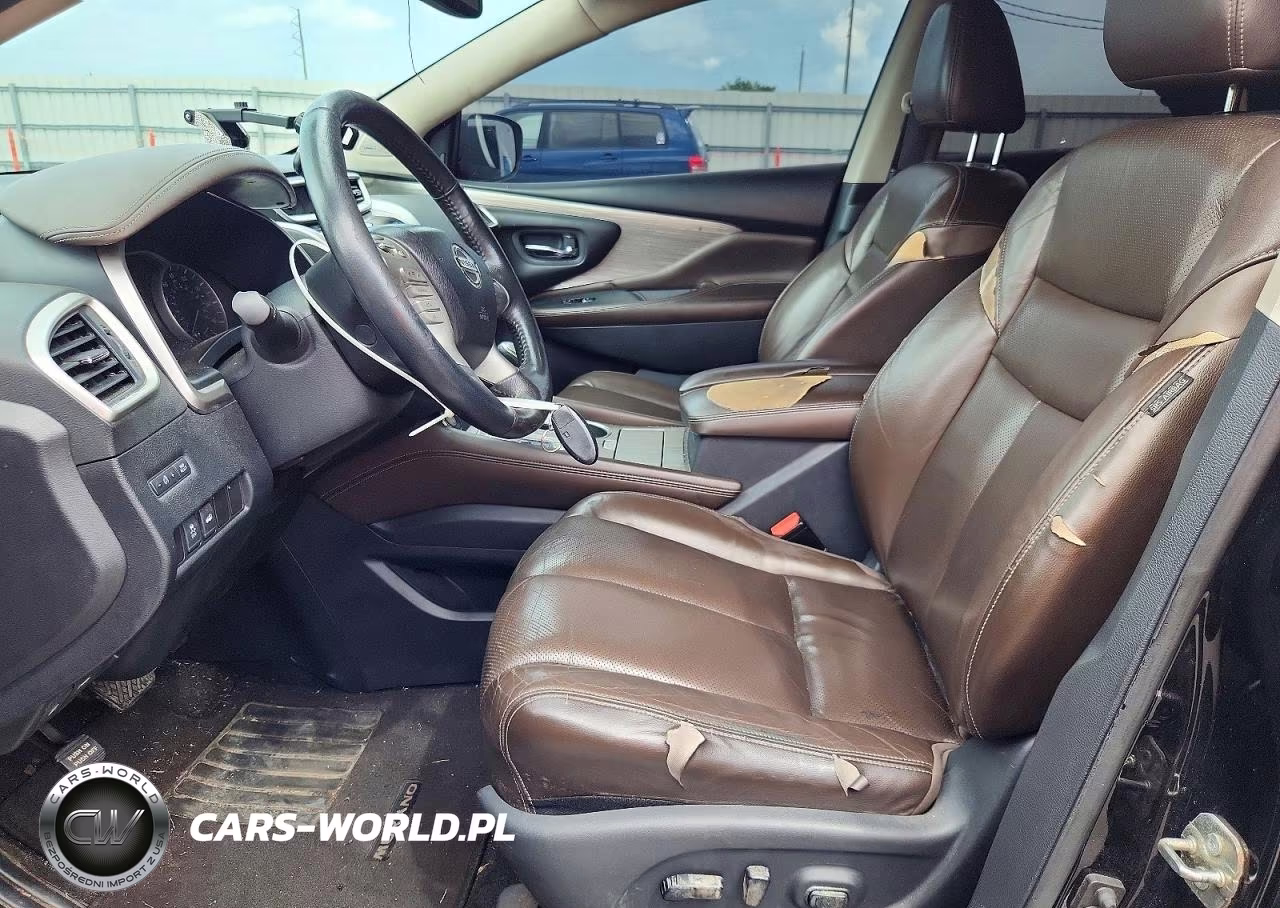 2017 Nissan Murano Sl VIN:5N1AZ2MG0HN113499 - 7
