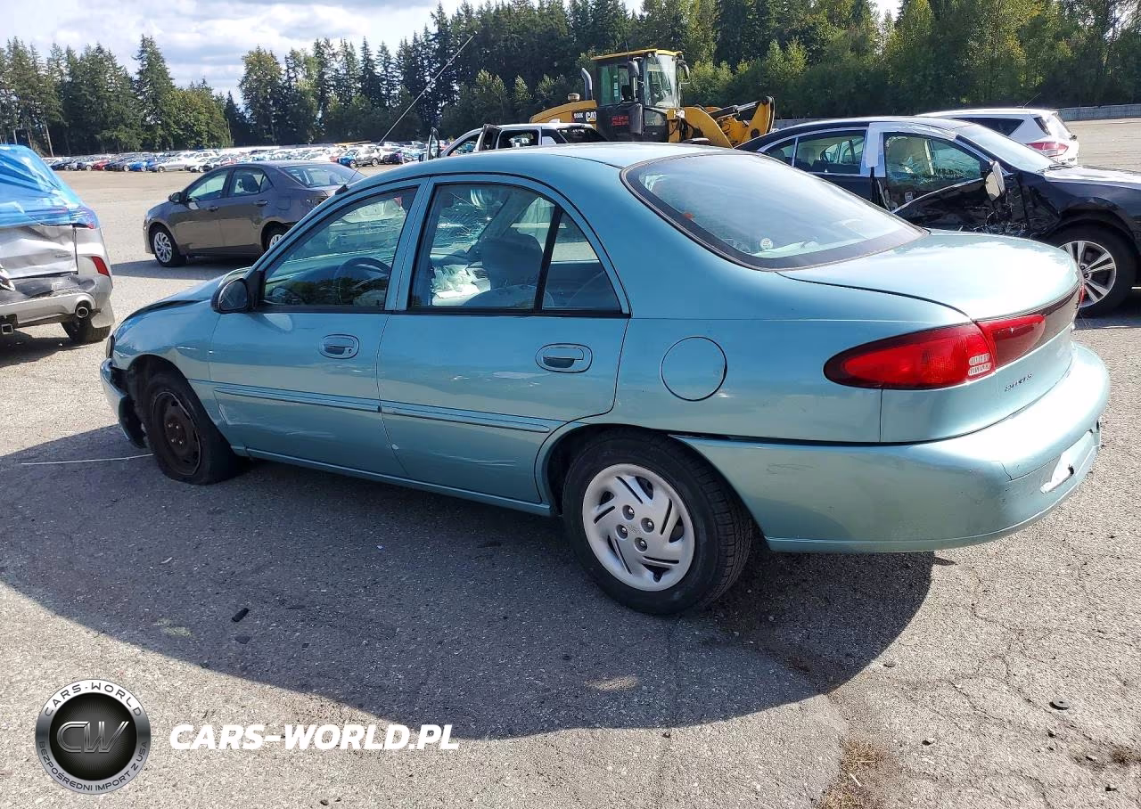 1999 Ford Escort Se VIN:1FAFP13P8XW109758 - 2