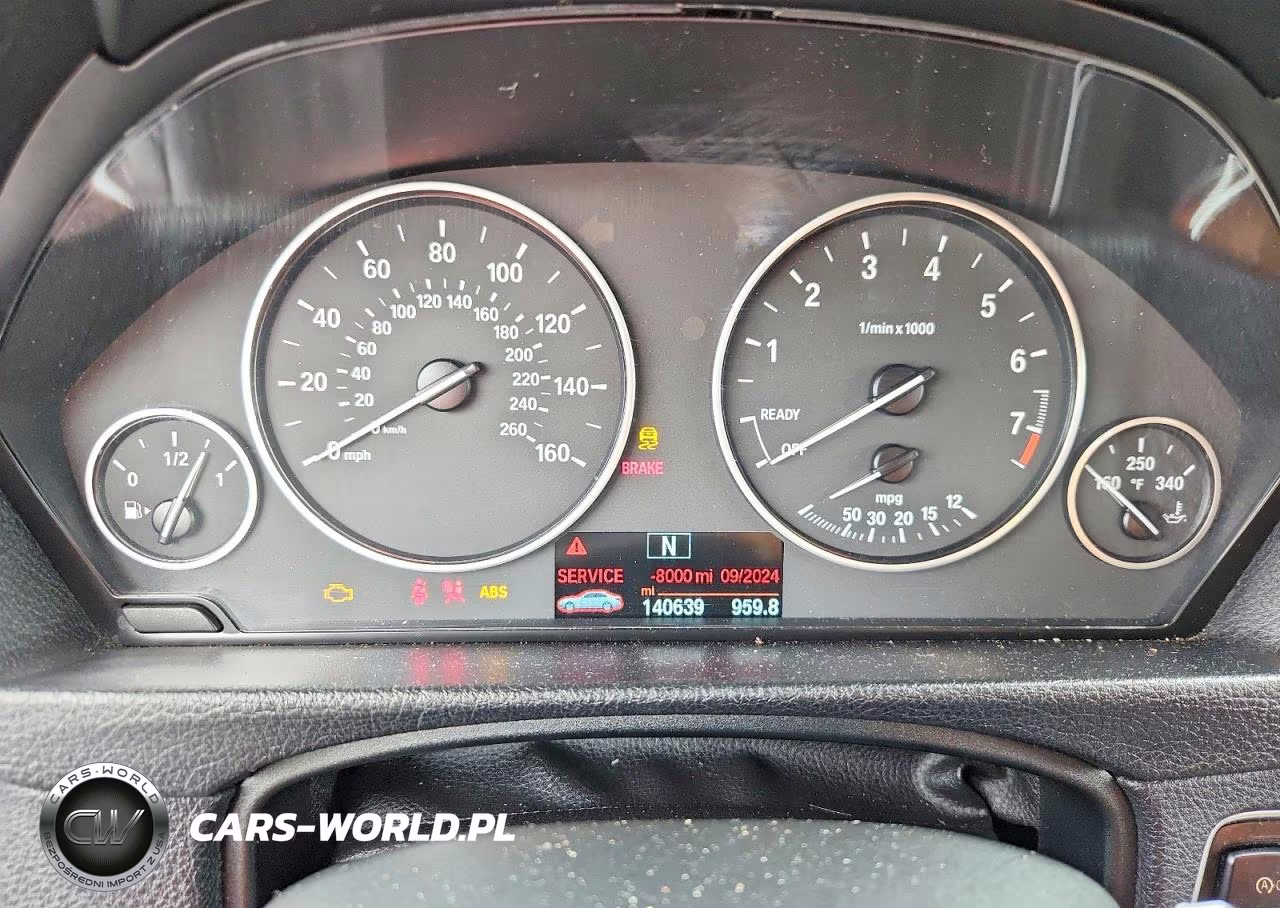 2014 BMW 328 I VIN:WBA3A5C54EJ465510 - 9