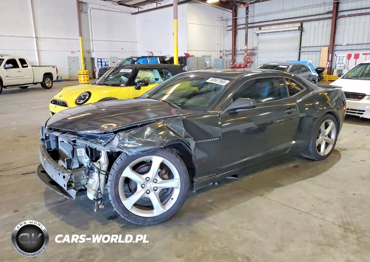 2015 Chevrolet Camaro Lt VIN:2G1FF1E30F9256969 - 1