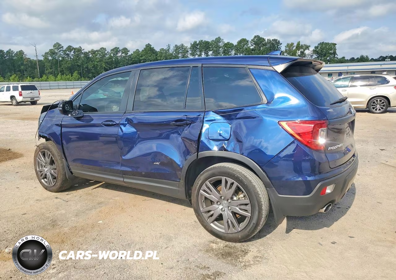 2021 Honda Passport Exl VIN:5FNYF7H59MB011130 - 2