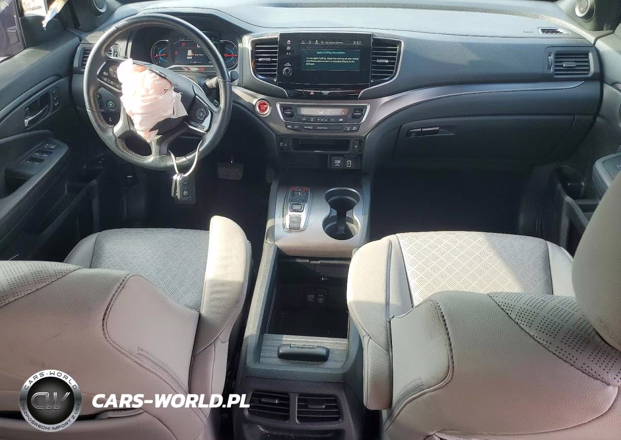 2021 Honda Passport Exl VIN:5FNYF7H59MB011130 - 8