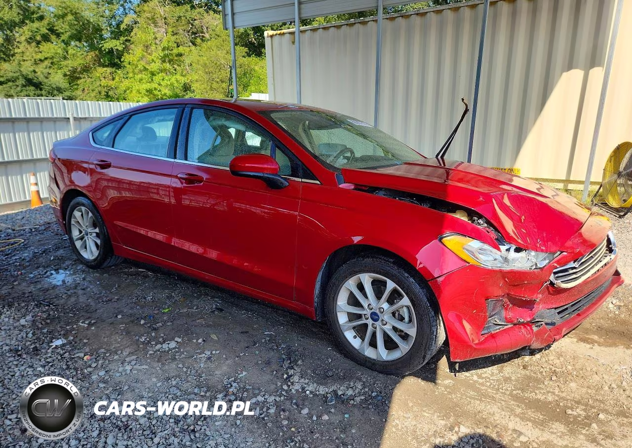 2020 Ford Fusion Se VIN:3FA6P0HD3LR217968 - 4