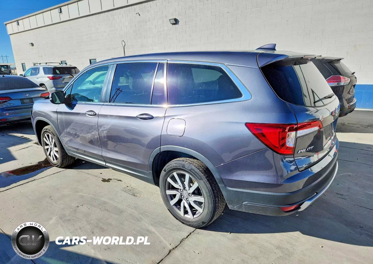 2021 Honda Pilot Ex VIN:5FNYF6H39MB044931 - 2