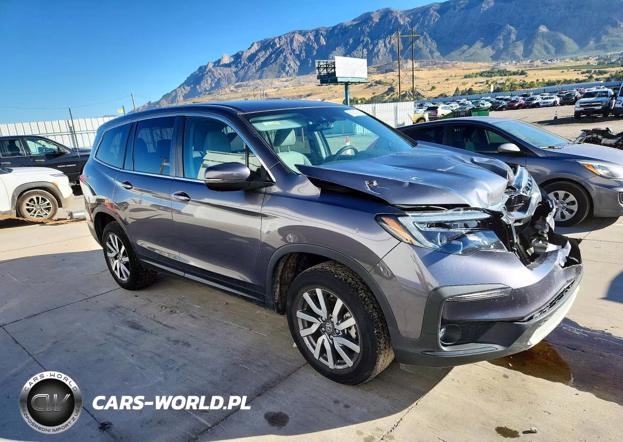 2021 Honda Pilot Ex VIN:5FNYF6H39MB044931 - 4