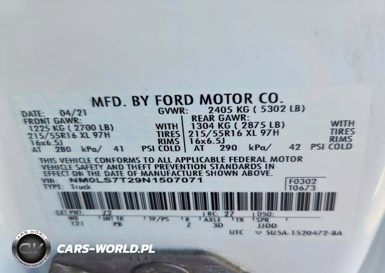 2022 Ford Transit Connect Xlt VIN:NM0LS7T29N1507071 - 13