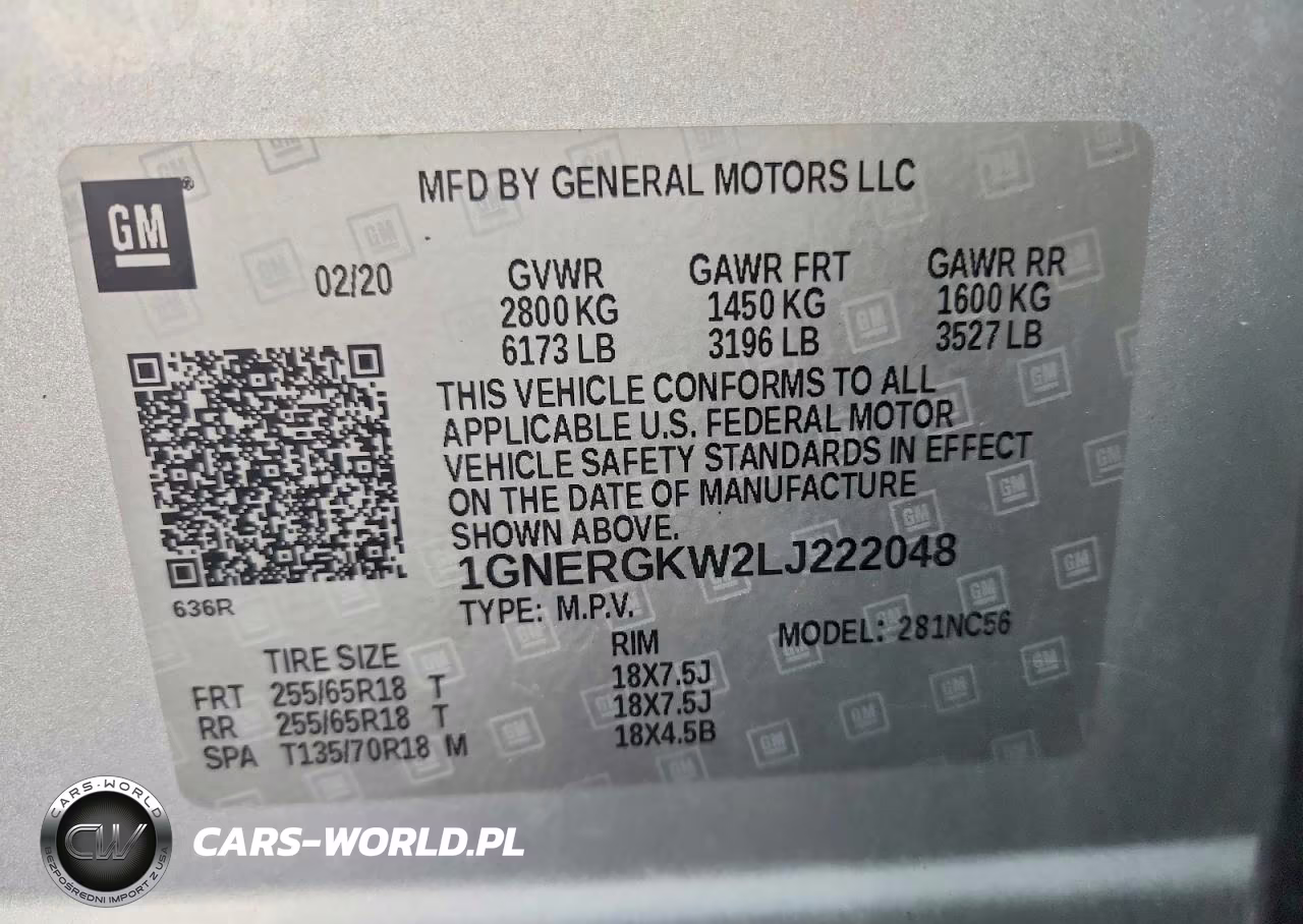 2020 Chevrolet Traverse Lt VIN:1GNERGKW2LJ222048 - 14
