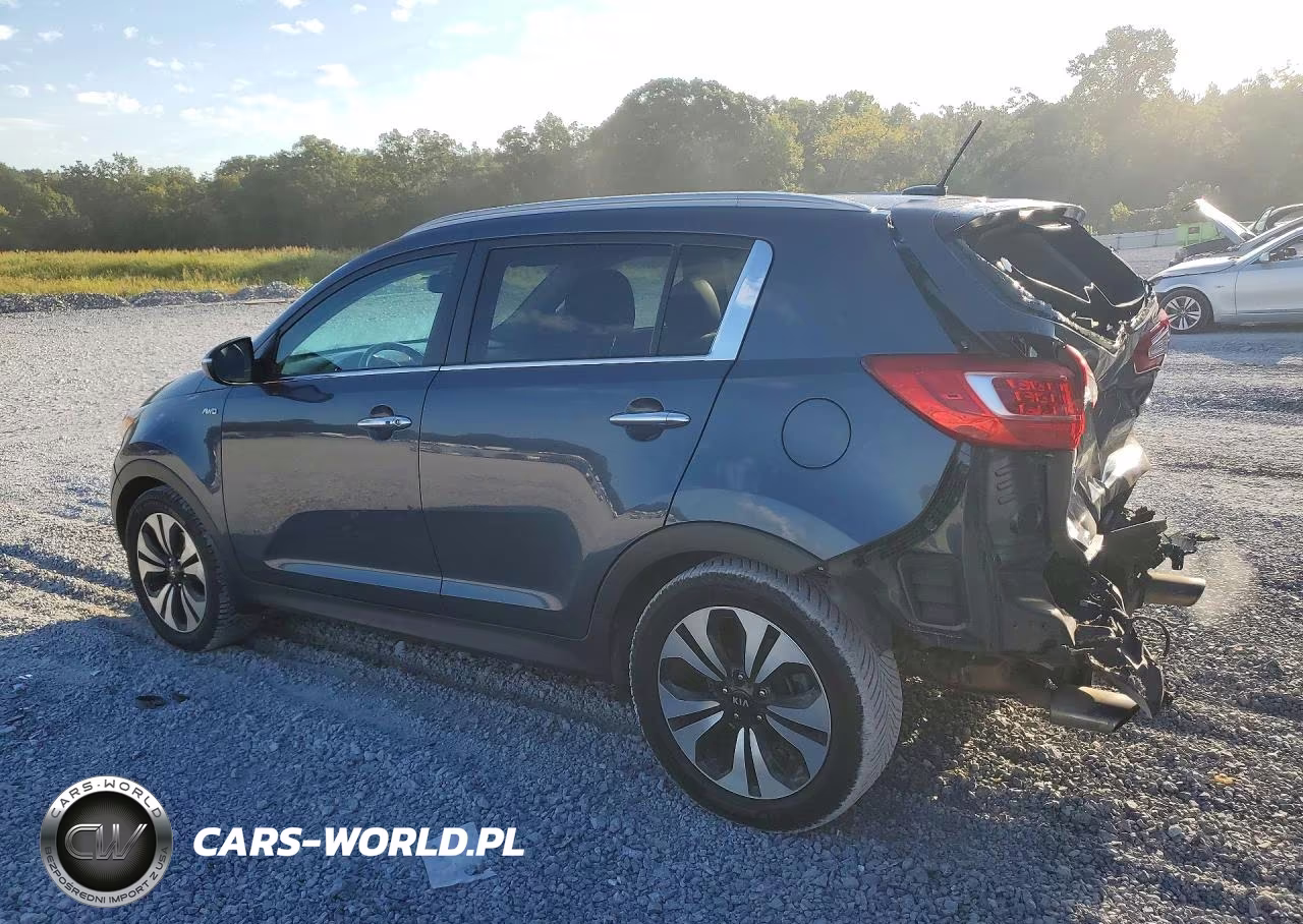2013 Kia Sportage Sx VIN:KNDPCCA69D7496276 - 2