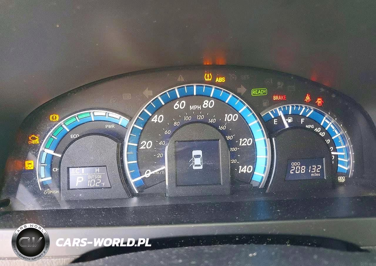 2012 Toyota Camry Hybrid Le VIN:4T1BD1FK9CU018775 - 8