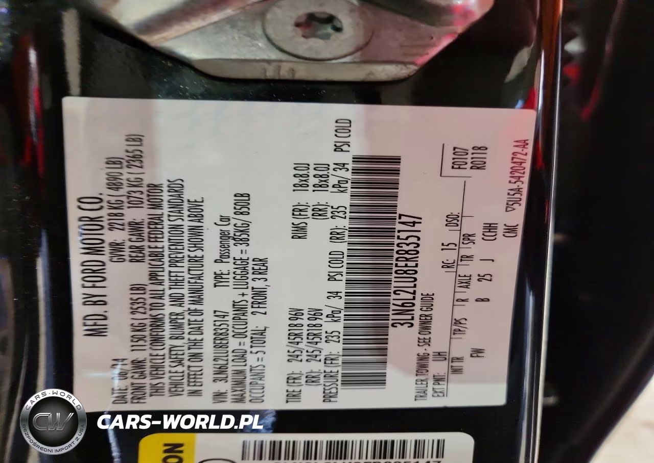 2014 Lincoln Mkz Hybrid VIN:3LN6L2LU8ER835147 - 12