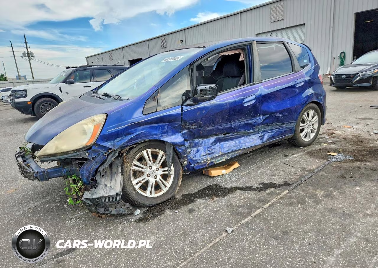 2009 Honda Fit Sport VIN:JHMGE88489S053759 - 1