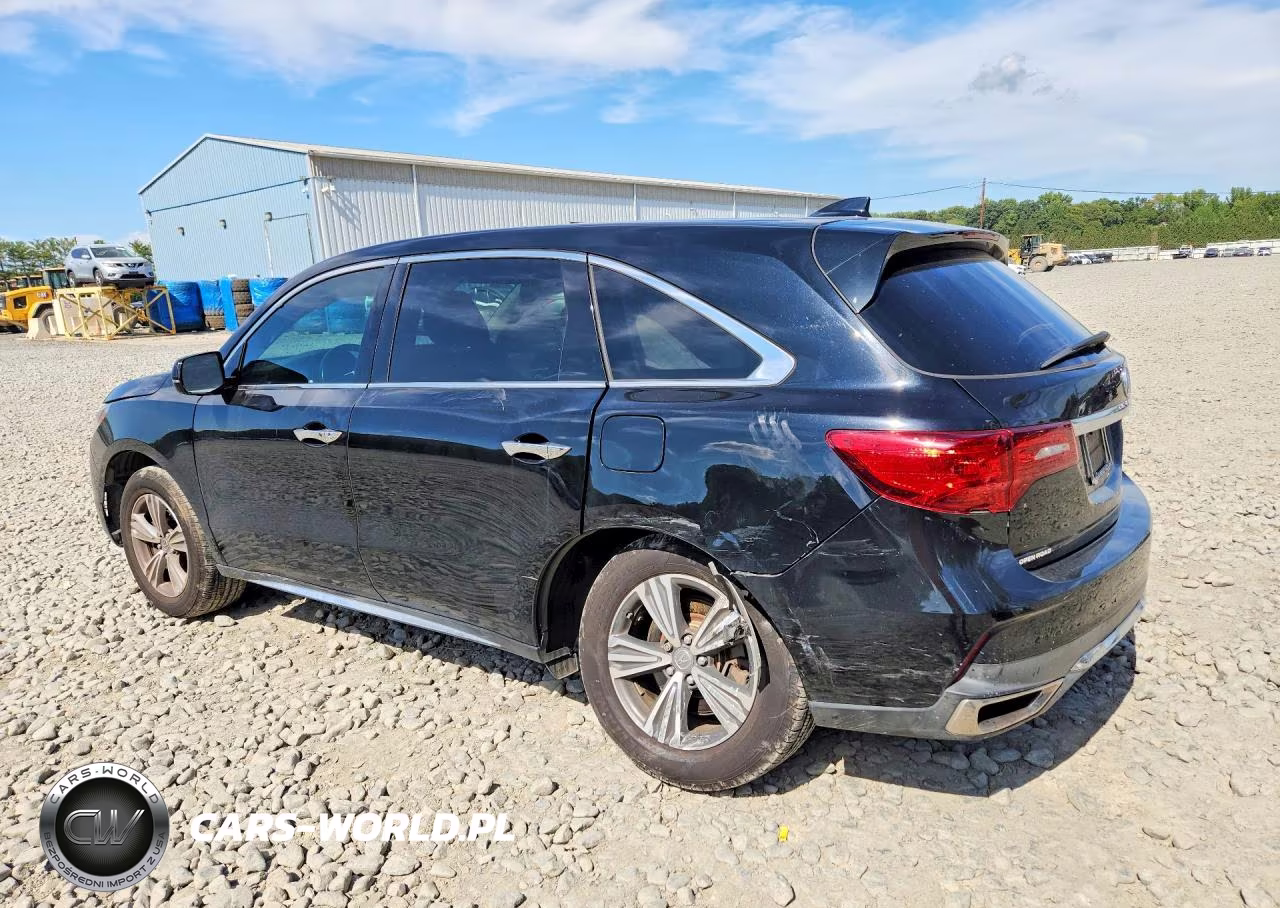 2020 Acura Mdx VIN:5J8YD4H37LL001244 - 2