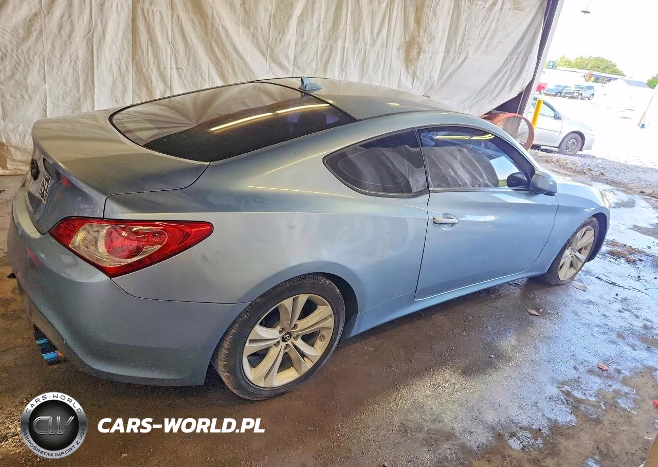 2010 Hyundai Genesis Coupe 2.0T VIN:KMHHT6KDXAU028021 - 3
