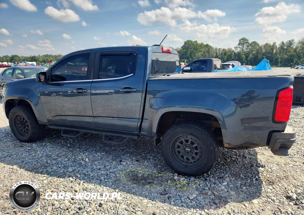 2019 Chevrolet Colorado Lt VIN:1GCGSCENXK1106872 - 2