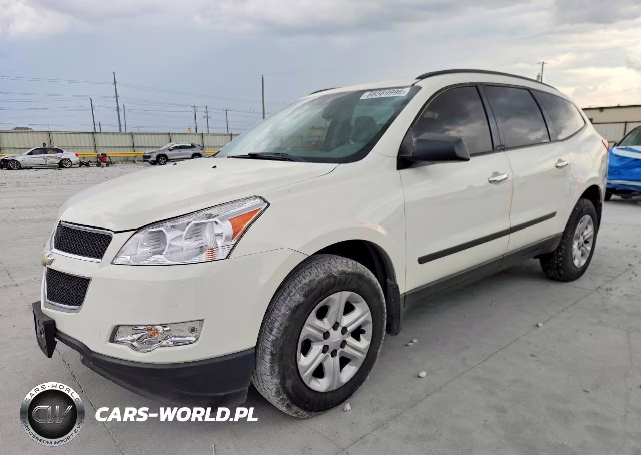 2012 Chevrolet Traverse Ls VIN:1GNKRFED4CJ266480 - 1