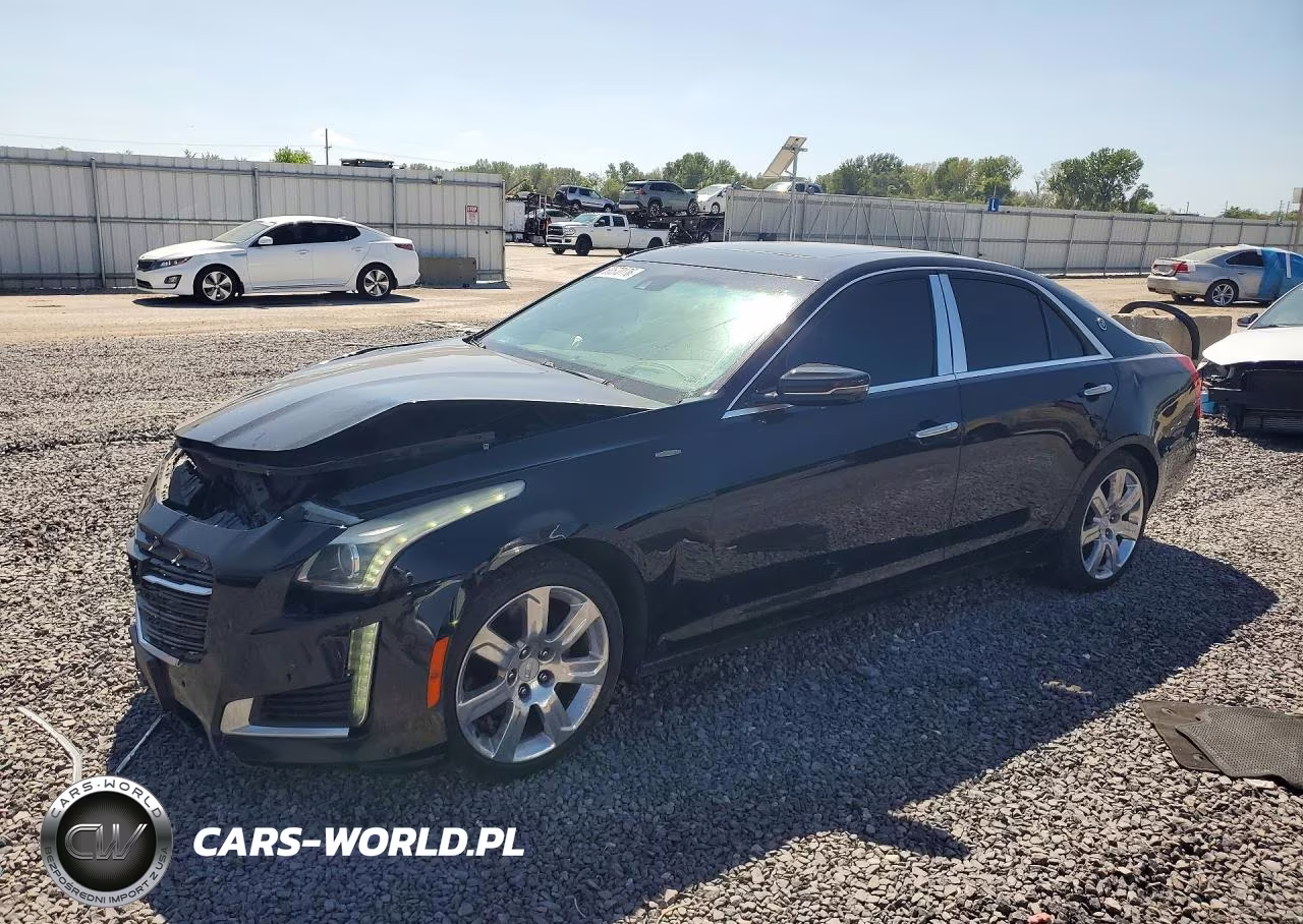 2015 Cadillac Cts Premium Collection VIN:1G6AZ5S39F0123497 - 1