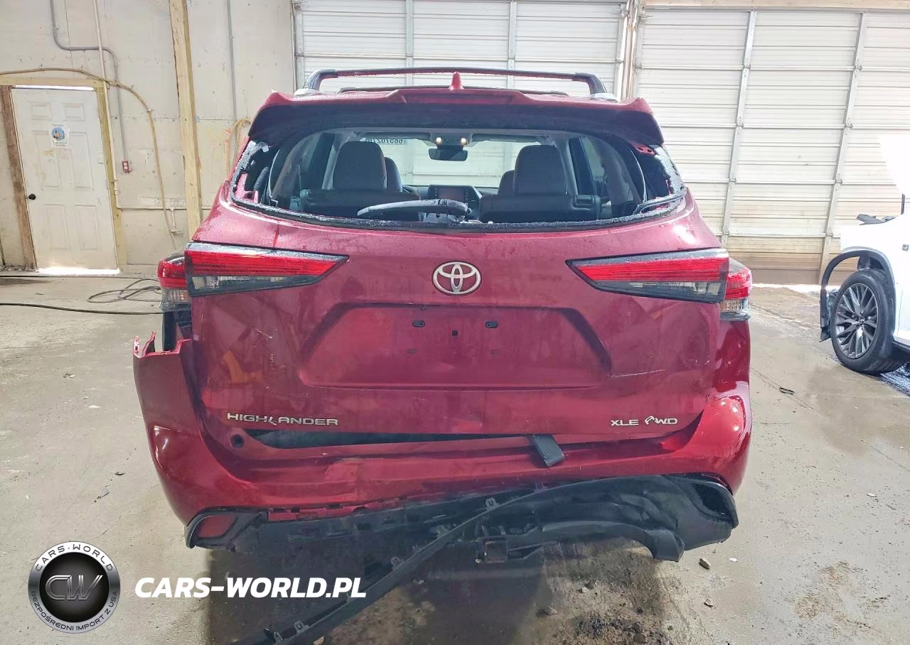 2022 Toyota Highlander Xle VIN:5TDHZRBH7NS170005 - 6
