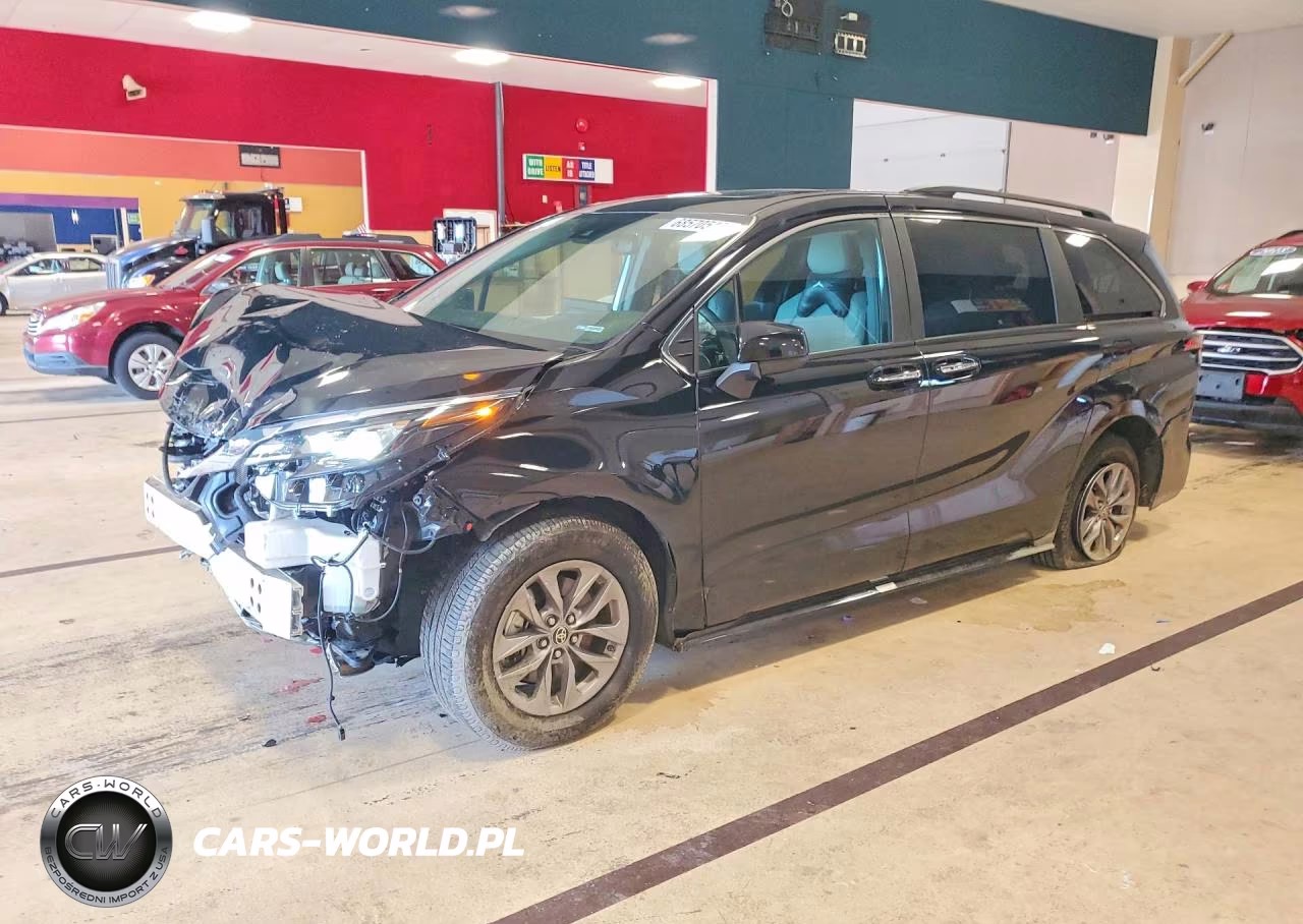 2025 Toyota Sienna Xle 7-Passenger VIN:5TDJSKFC1SS166555 - 1