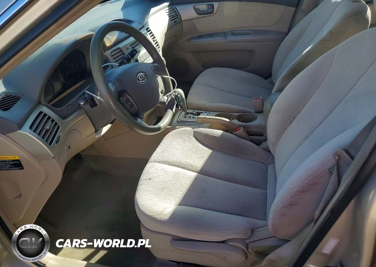 2007 Kia Optima Lx VIN:KNAGE123675105066 - 7