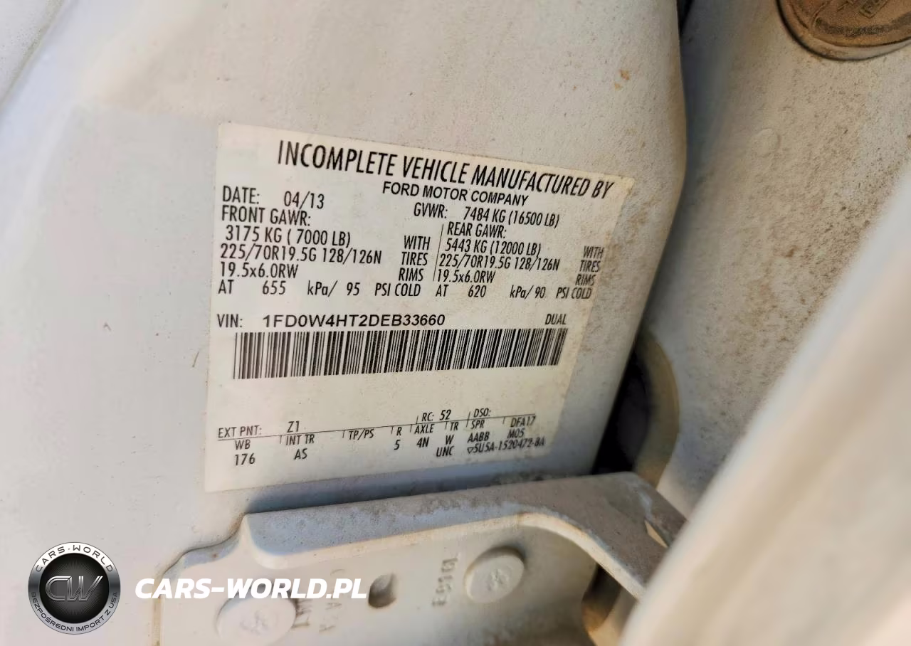 2013 Ford F450 Super Duty VIN:1FD0W4HT2DEB33660 - 12