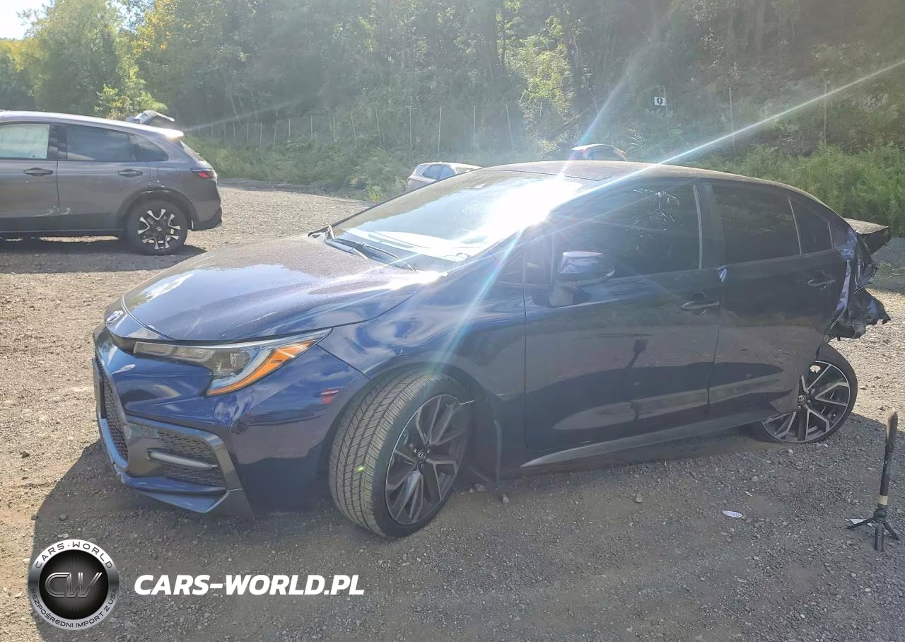 2022 Toyota Corolla Se VIN:JTDS4MCE8NJ088647 - 1